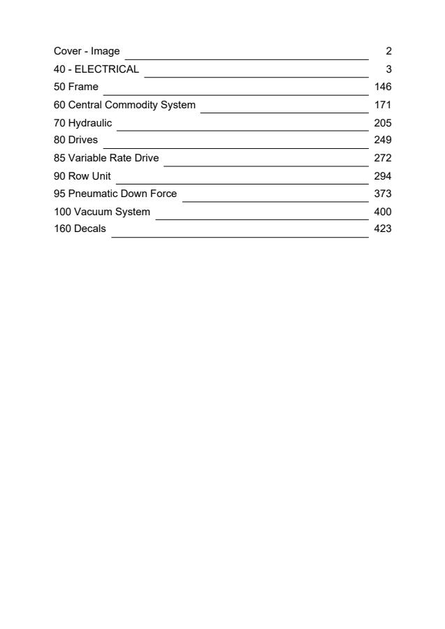 John Deere 1725 CCS Planter Parts Catalog — actual manual cover