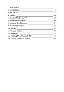 John Deere 1750 Conservation Planter Parts Catalog — actual manual cover