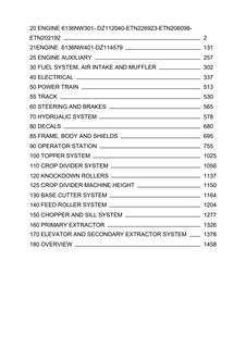John Deere 6136NW301 Parts Catalog PC13659 — actual manual cover