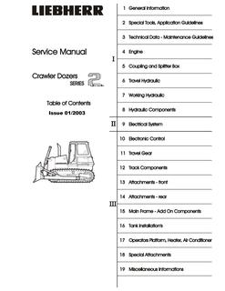 John Deere 950C and 1050C Crawler Dozer Technical Manual — actual manual cover