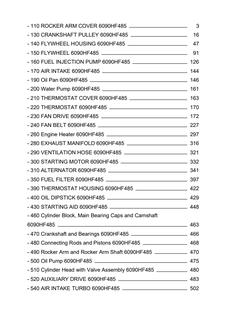 John Deere PowerTech Plus 9.0L 6090HF485 OEM Tier 3 Engine Parts catalog PC9439 — actual manual cover