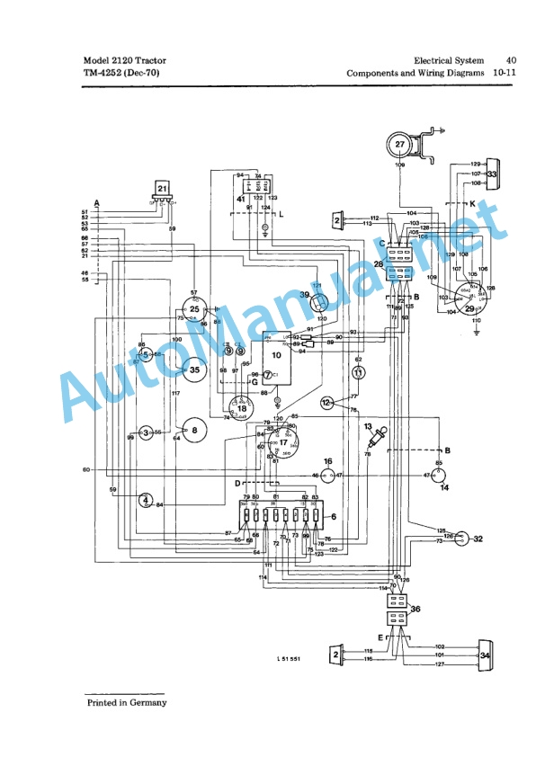 John Deere 2120 Tractor Technical Manual TM4252 01Dec70-3