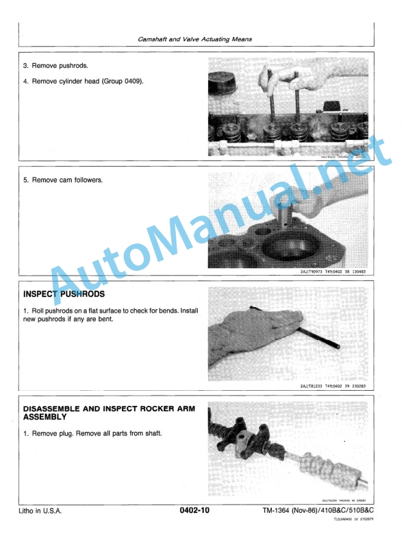 John Deere 410B, 410C, 510B, 510C Backhoe Loaders Technical Manual TM-1469 Dec-88-3