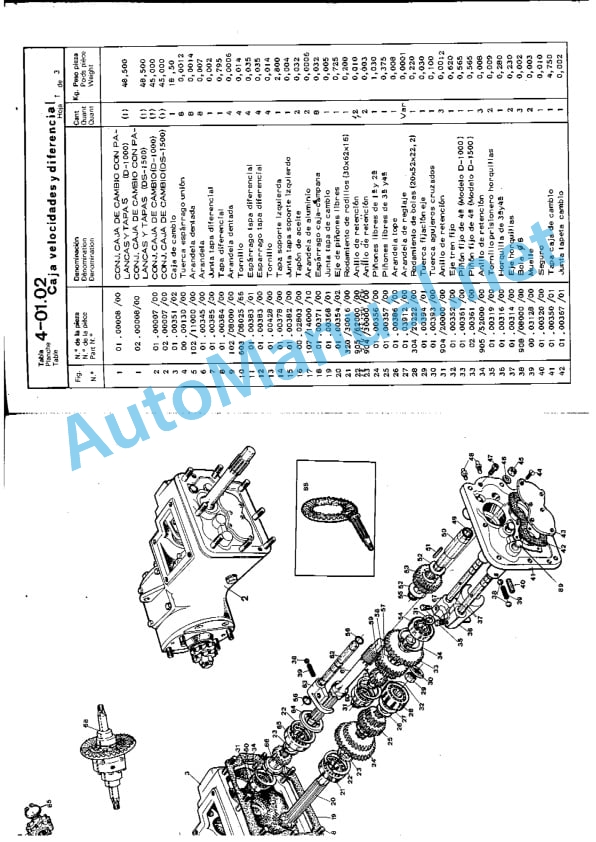 Kubota 1000D 1500DS Parts Manual-3