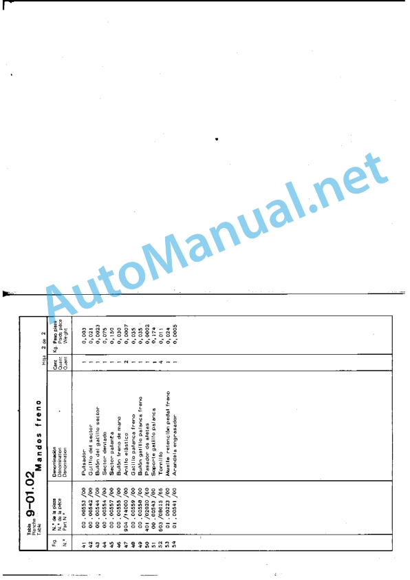Kubota 1000D 1500DS Parts Manual-4