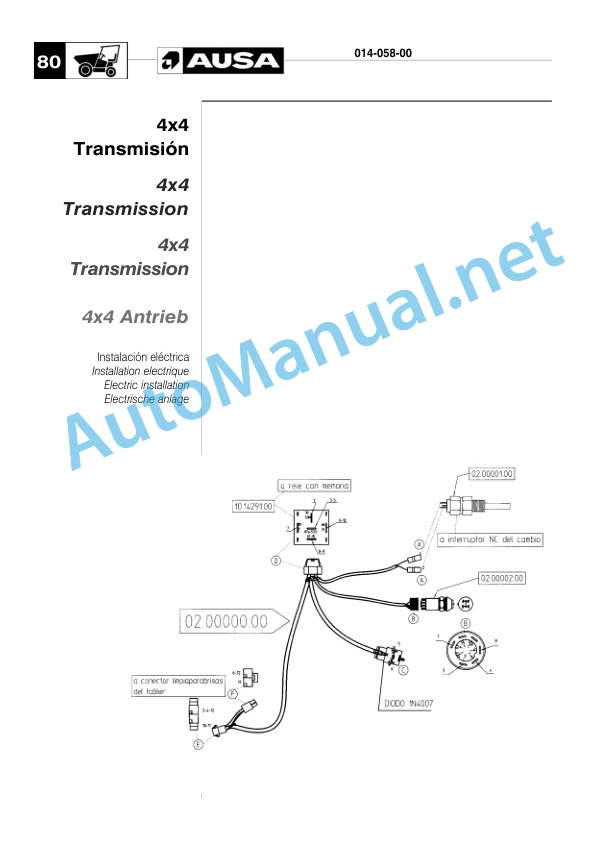 Kubota 108 DA, 120 DA, 150 DA Parts Manual-5