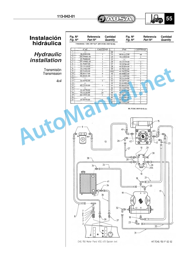 Kubota CHG 150 Parts Manual-4