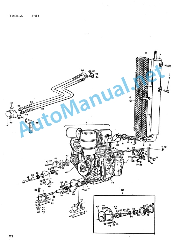 Kubota Forklift CS 25 CT 25 Parts Manual Spanish-2