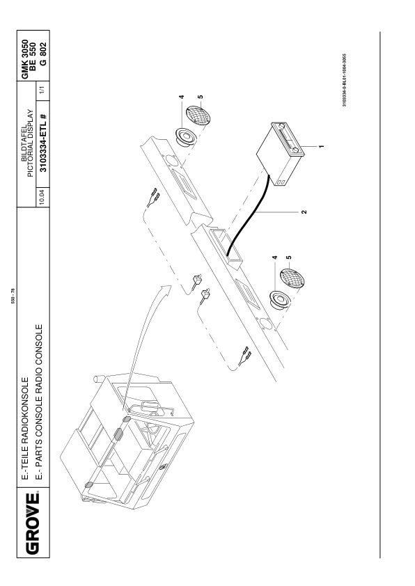 Grove GMK 3050-1 Crane Spare Parts List 2007 EN DE-2