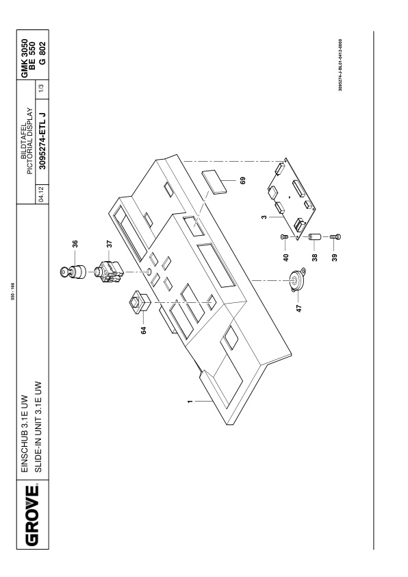 Grove GMK 3050-1 Crane Spare Parts List 2013 DE EN-2