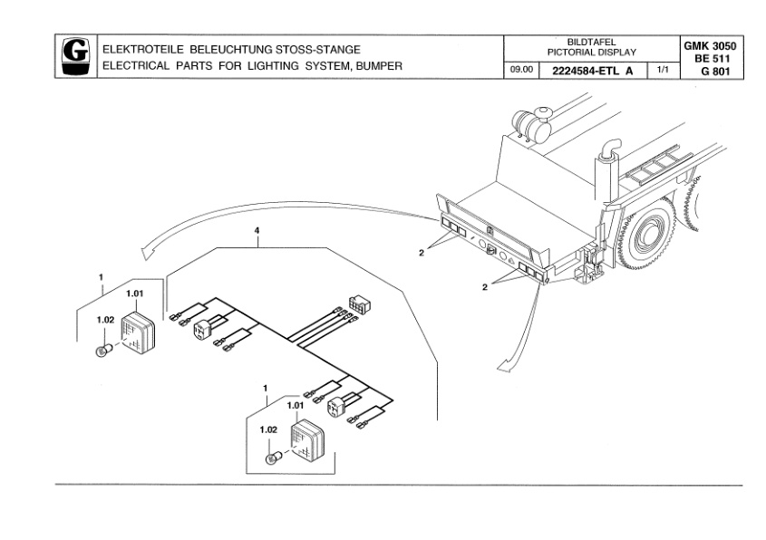 Grove GMK 3050 Crane Spare Parts List 2000 DE EN-2