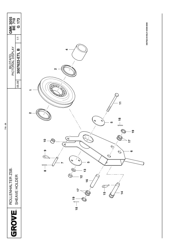 Grove GMK 3055 Crane Spare Parts List 2013 DE EN-2