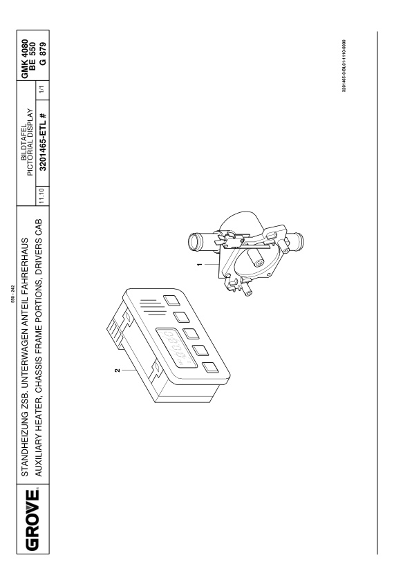 Grove GMK 4080-1 Crane Spare Parts List 2011 DE EN-2