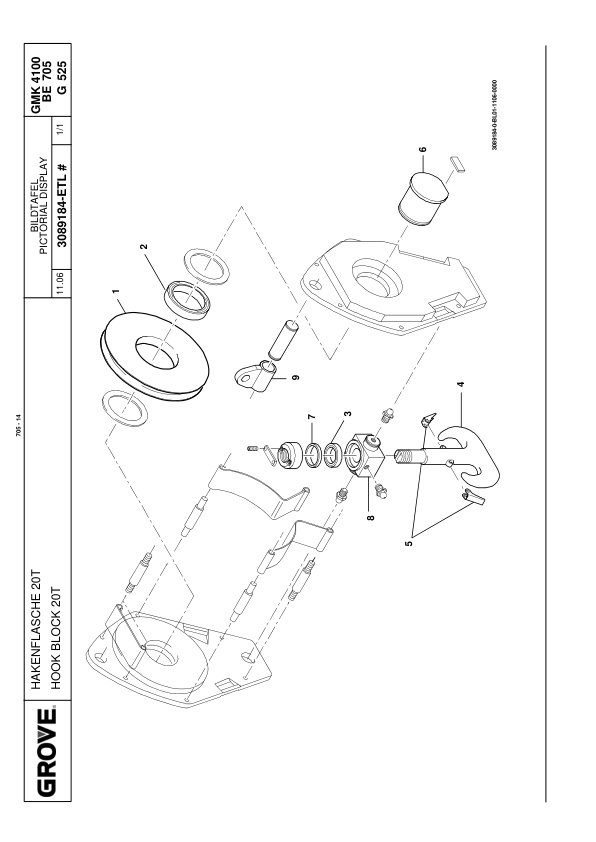 Grove GMK 4100 Crane Spare Parts List 2007-05 DE EN-3