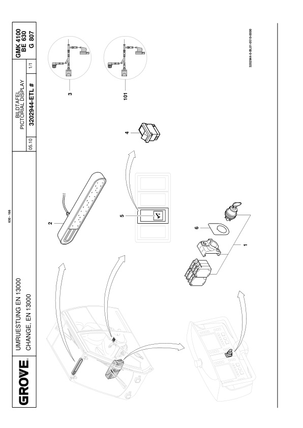 Grove GMK 4100 Crane Spare Parts List 2011 DE EN-2