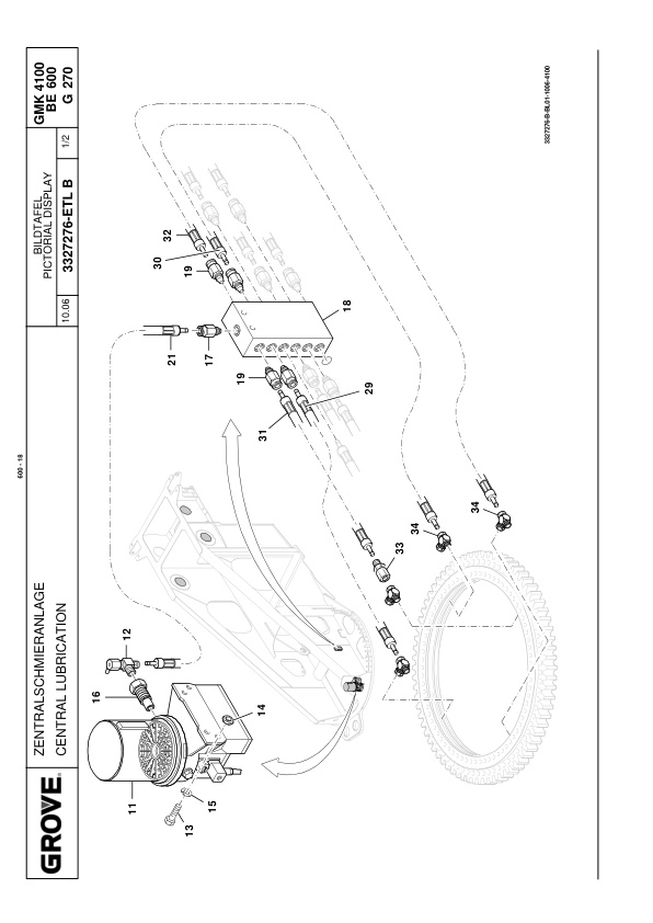 Grove GMK 4100-L Crane Spare Parts List 2007-06 DE EN-2