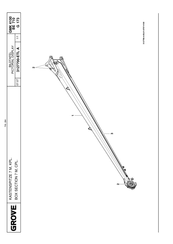 Grove GMK 4100-L Crane Spare Parts List 2008-08 DE EN-3