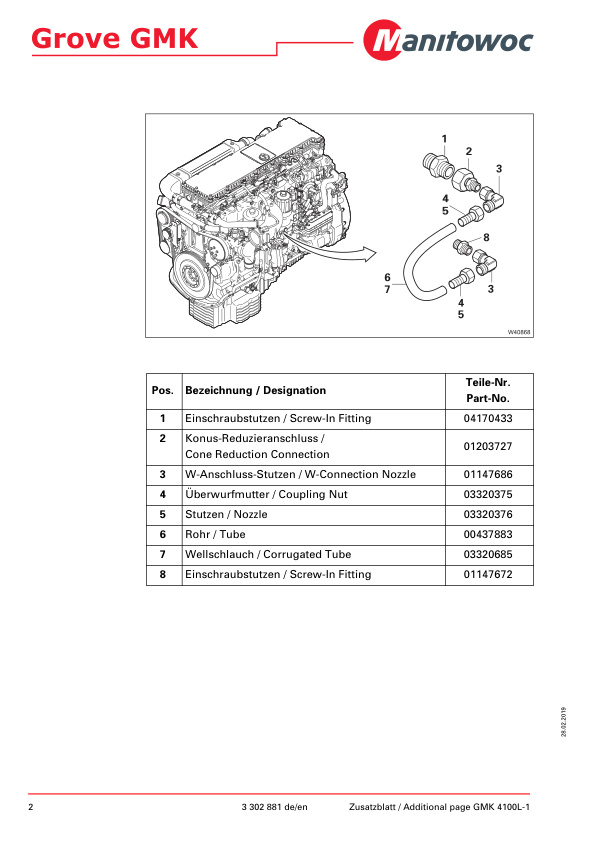 Grove GMK 4100L-1 Crane Spare Parts List 2019 DE EN-2