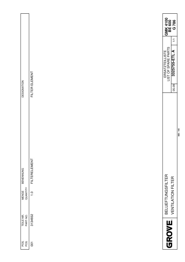 Grove GMK 4100L Crane Spare Parts List 2011-03 and 2021-05 DE EN-3