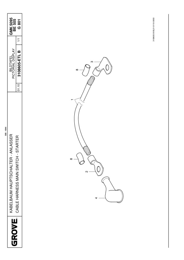 Grove GMK 5095 Crane Spare Parts List 2014 DE EN-2