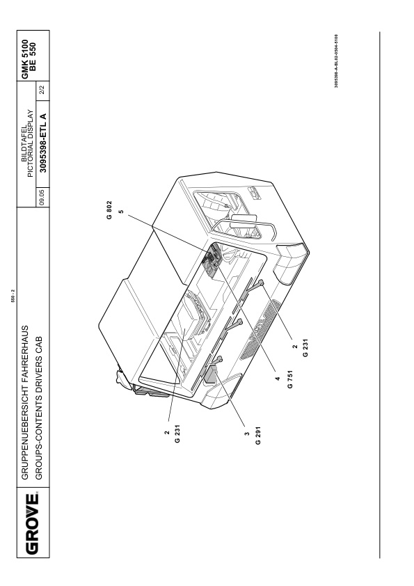 Grove GMK 5100 Crane Spare Parts List 2005 DE EN-2