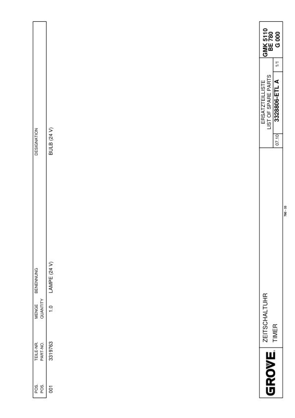 Grove GMK 5110-1 Crane Spare Parts List 2012 DE EN-3