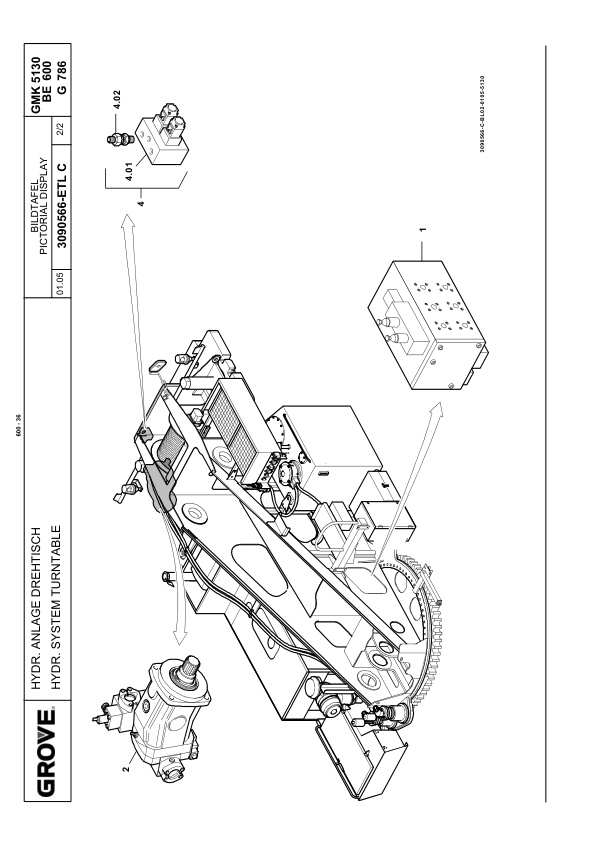 Grove GMK 5130-1 Crane Spare Parts List 2006-11 EN DE-2