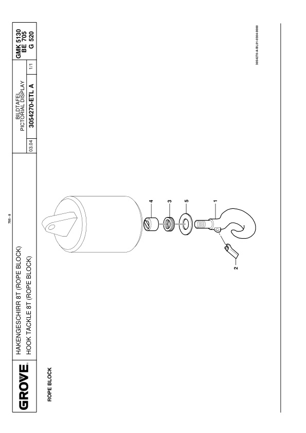 Grove GMK 5130-2 Crane Spare Parts List 2008 DE EN-3