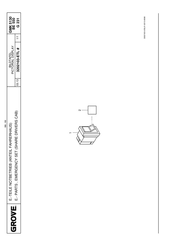 Grove GMK 5130-2 Crane Spare Parts List 2014-08 DE EN-2