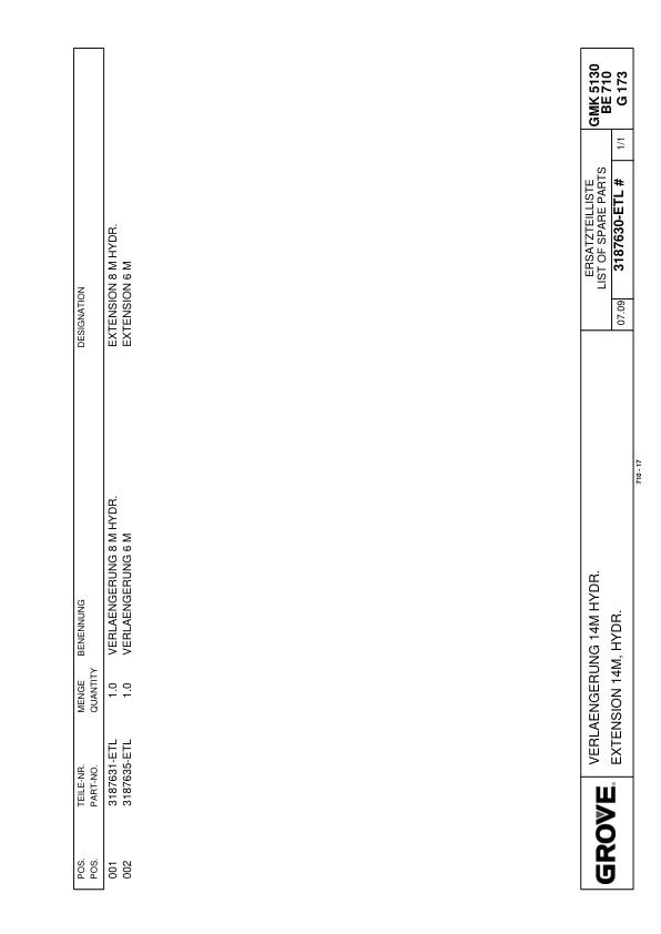 Grove GMK 5130-2 Crane Spare Parts List 2014-08 DE EN-3