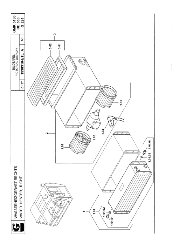 Grove GMK 5160-C Crane Spare Parts List 1999 DE EN-2