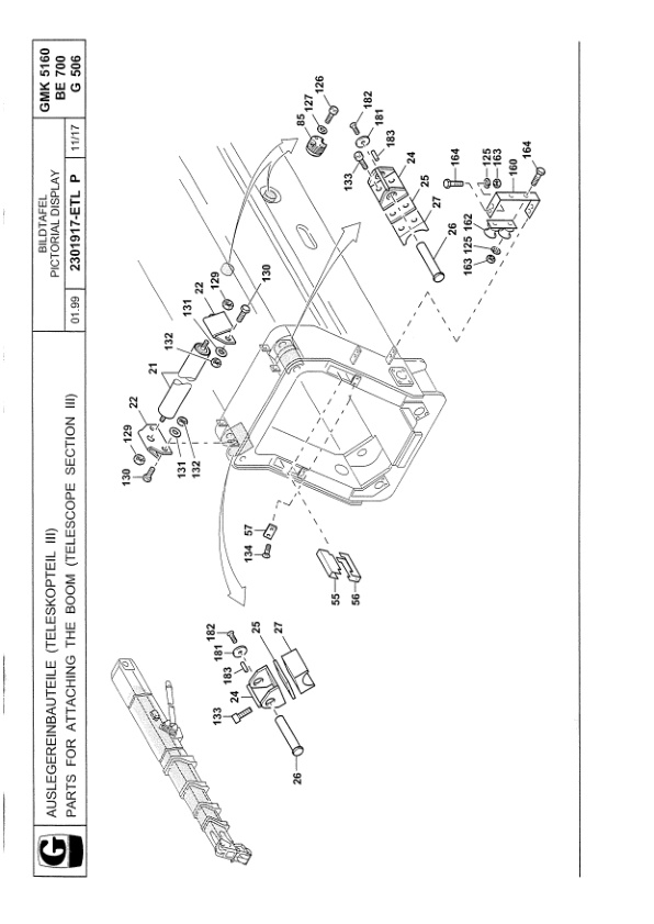 Grove GMK 5160-C Crane Spare Parts List 1999 DE EN-3