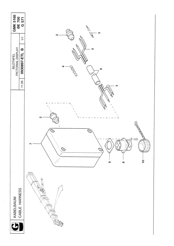 Grove GMK 5160 Crane Spare Parts List 1996-02 EN DE-3