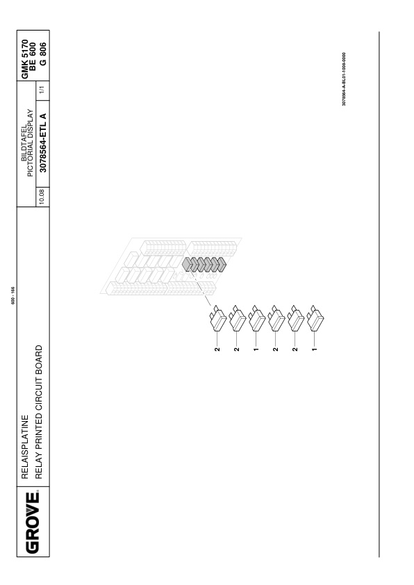 Grove GMK 5170 Crane Spare Parts List 2009 DE EN-2