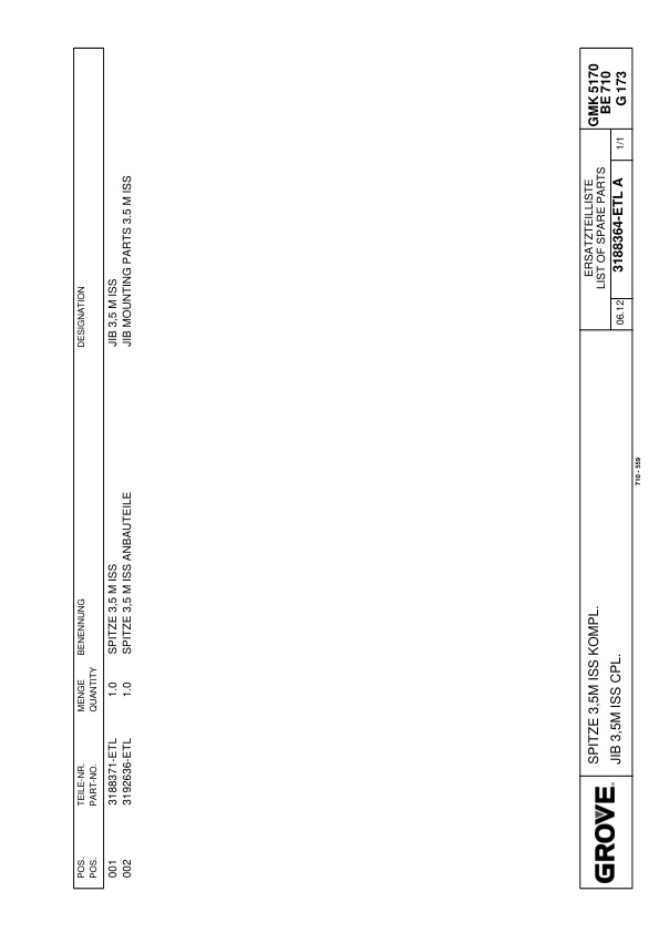 Grove GMK 5170 Crane Spare Parts List 2015 DE EN-3