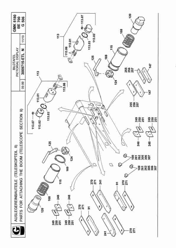 Grove GMK 5180-C Crane Spare Parts List 2000-03 DE EN-3