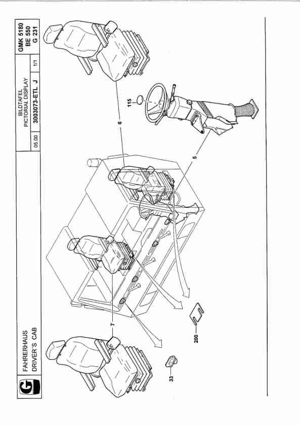 Grove GMK 5180-C Crane Spare Parts List 2000-08 EN DE-2