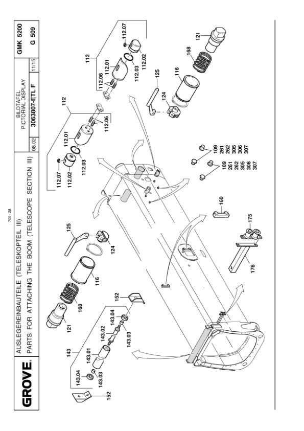 Grove GMK 5200 Crane Spare Parts List 2002-10 DE EN-3