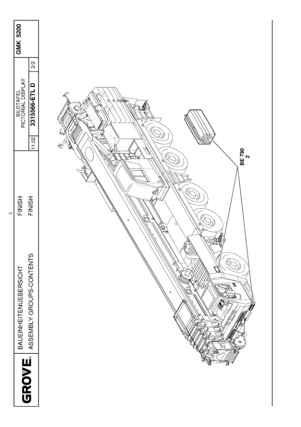 Grove GMK 5200 Crane Spare Parts List 2002-11 EN DE-3