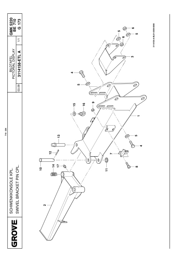 Grove GMK 5220 Crane Spare Parts List 2012 DE EN-2