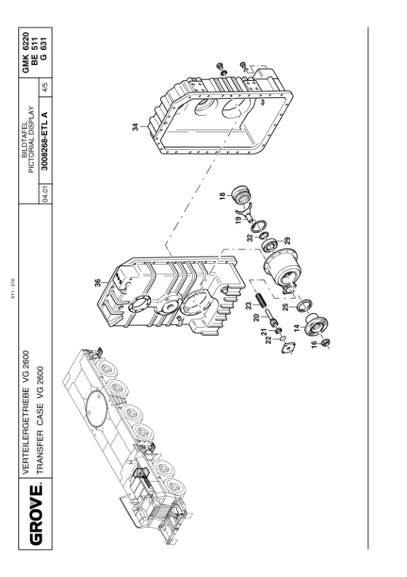 Grove GMK 6220 Crane Spare Parts List 2001-06 DE EN-2