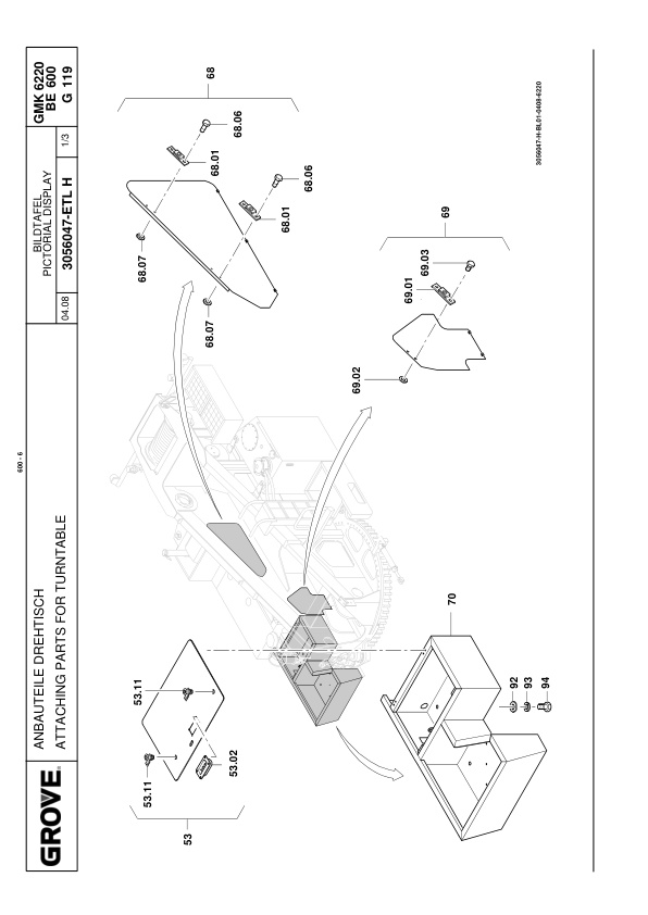 Grove GMK 6220-L Crane Spare Parts List 2010 DE EN-2