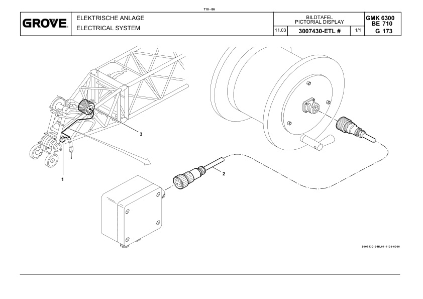 Grove GMK 6300 Crane Spare Parts List 2004-05 DE EN-3