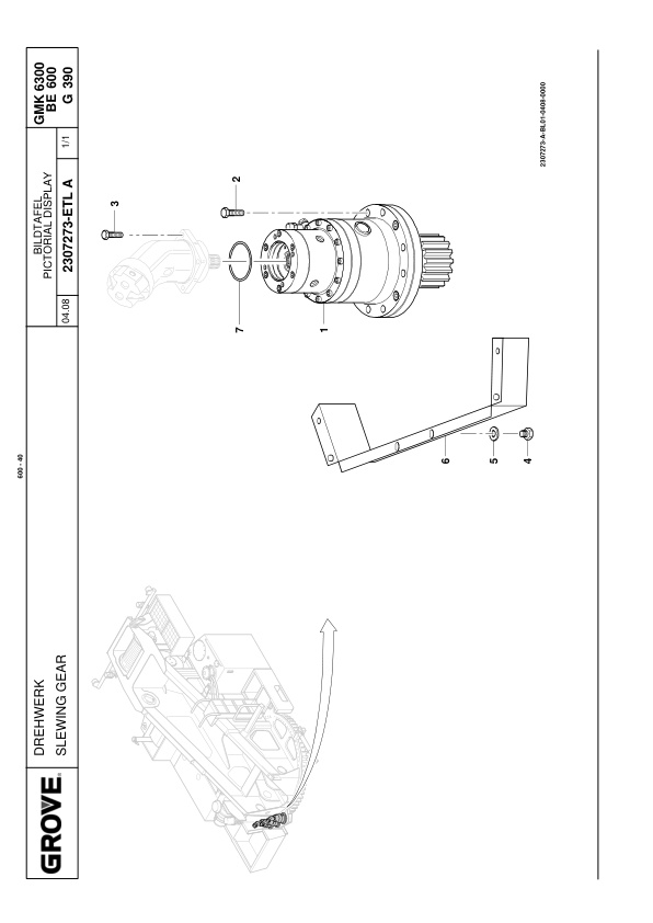 Grove GMK 6300 Crane Spare Parts List 2008 DE EN-2