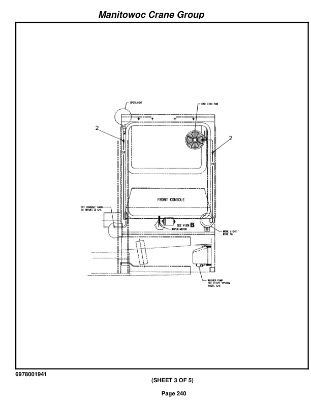 Grove RT422 Crane Parts Manual 72824 2006-2