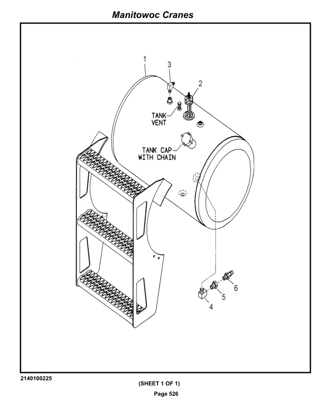 Grove RT422 Crane Parts Manual 79265 2022-3