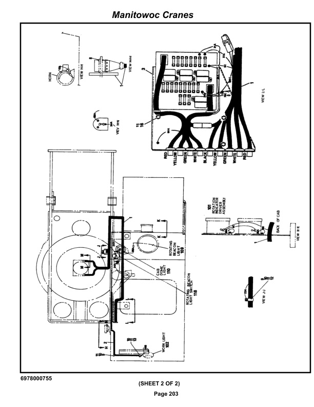 Grove RT515 Crane Parts Manual 43287 2020-2