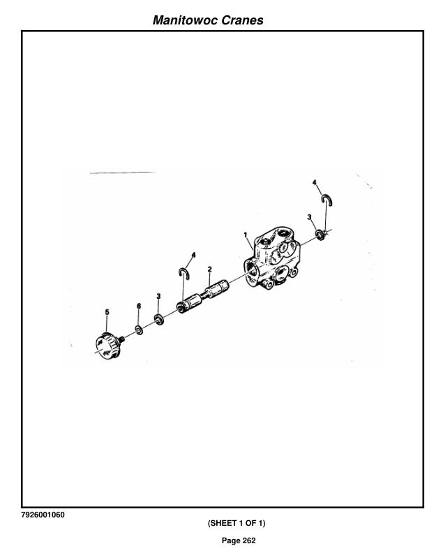 Grove RT518 Crane Parts Manual 68623 2016-2