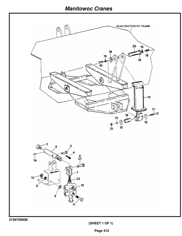 Grove RT522 Crane Parts Manual 44466 2017-3