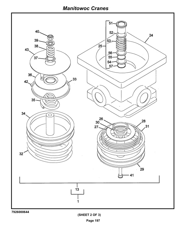 Grove RT522 Crane Parts Manual 44475 2022-2